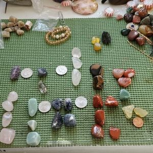 You choose crystals for your pendant